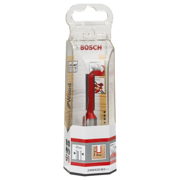 Bosch Nutfräser Expert for Wood Carbide 12 mm D1 8 mm L 31,8 mm G 76 mm - 2608629363