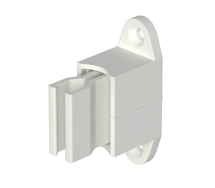 Kunststoff-Rohrhalterung zur Wandmontage