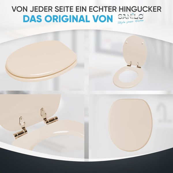 WC-Sitz mit Absenkautomatik Bahamabeige