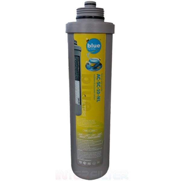 Blue Filters Wasserfilterkartusche AC SC 10 NL mit Aktivkohle zur Wasseraufbereitung