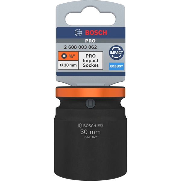 Bosch PRO Impact Socket 3/4 30 mm Standard - 2608003062