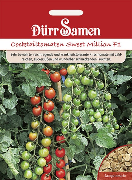 Dürr Samen Logo. Samentüte für glatte Petersilie Gigante d'Italia mit Abbildung von frischen Blättern und einer Saatgutansicht.