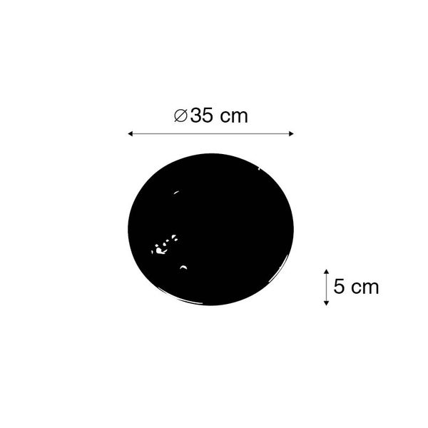 Marmorfuß Schwarz für Stehlampe - Editor