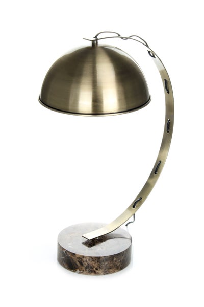 Tischlampe Modern mit Marmorfuss | Wohnzimmer Esszimmer Leuchte