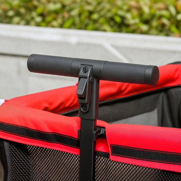 Griff einer Transportkarre
