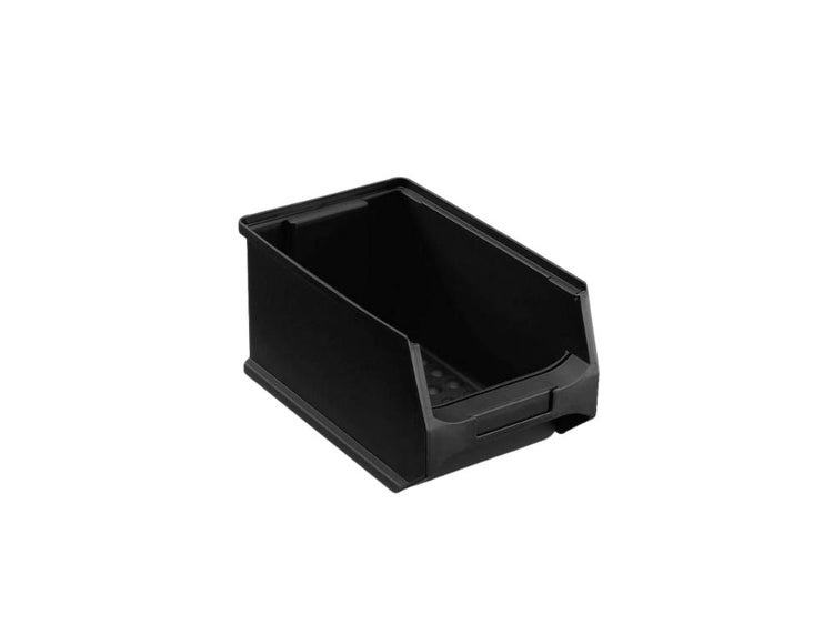 PROREGAL SuperSparSet 48 x Leitfähige Sichtlagerbox 3.0 HxBxT 12,5 x 14,5 x 23,5 cm 2,8 Liter ESD Sichtlagerbehälter Sichtlagerkasten