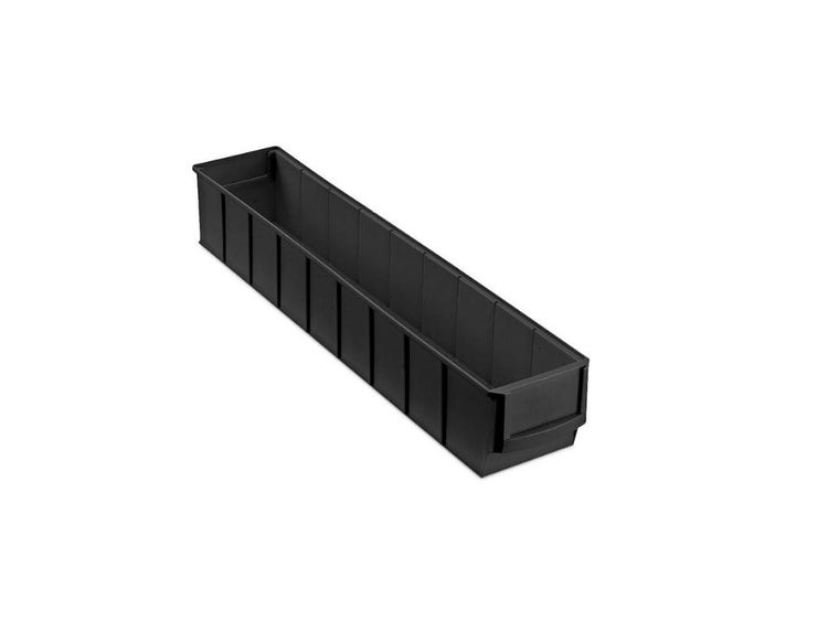 PROREGAL SuperSparSet 24 x Leitfähige Indurstriebox 500 S HxBxT 8,1 x 9,1 x 50 cm 2,8 Liter ESD Sortimentskasten