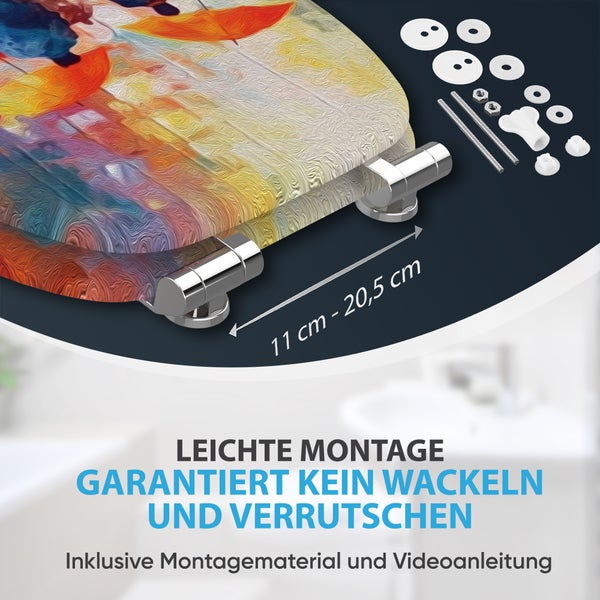 WC-Sitz mit Absenkautomatik Umbrella