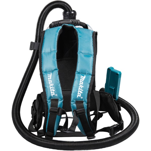 Makita Logo Rucksacksauger mit Schlauch