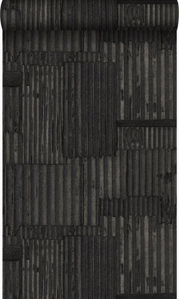 Tapetenrolle mit Wellblechdesign