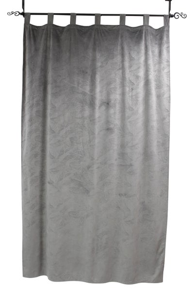 FRANK FLECHTWAREN | Vorhang Samtblatt, POLYESTER, 140 x 240 cm