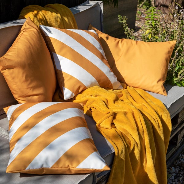 Sanzeno Outdoor Kissen - 40x60 cm Gelb - Mit Reißverschluss