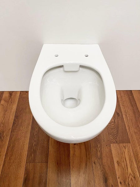 Wand-WC ADOB Tiefspüler ohne Spülrand wassersparend inkl. Schallschutzmatte ohne WC-Sitz