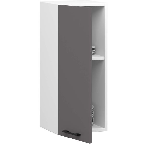 Hängeschrank mit einer Tür und Regalböden