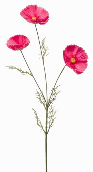 Künstlicher Zweig Schmuckkörbchen BRALTO, rosa, 80cm - Deko Cosmeazweig