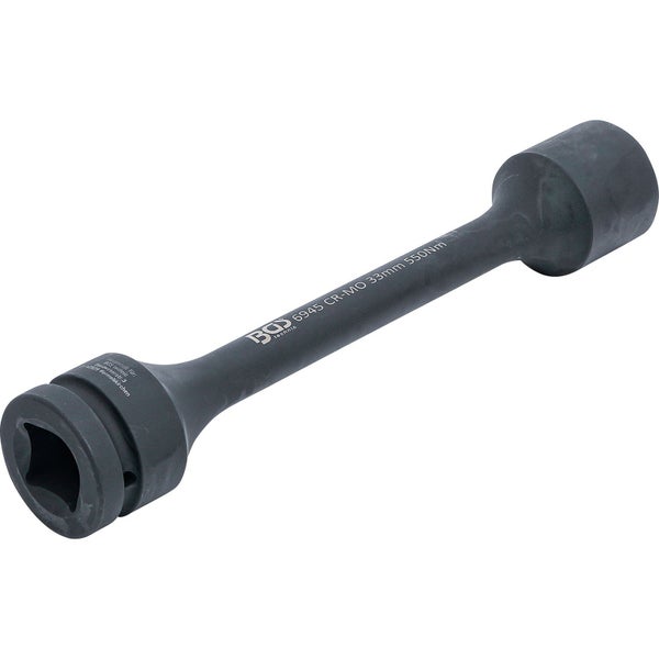 BGS Torsions-Kraft-Steckschlüssel-Einsatz Sechskant Antrieb Innenvierkant 25 mm (1) SW 33 mm 550 Nm - 6945