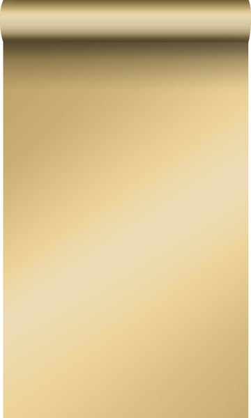 Origin Wallcoverings Tapete Uni Gold - 0,53 x 10,05 m - 347687