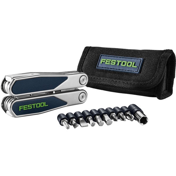 Festool Bit-Sortiment mit Halter, Etui und verschiedenen Bits