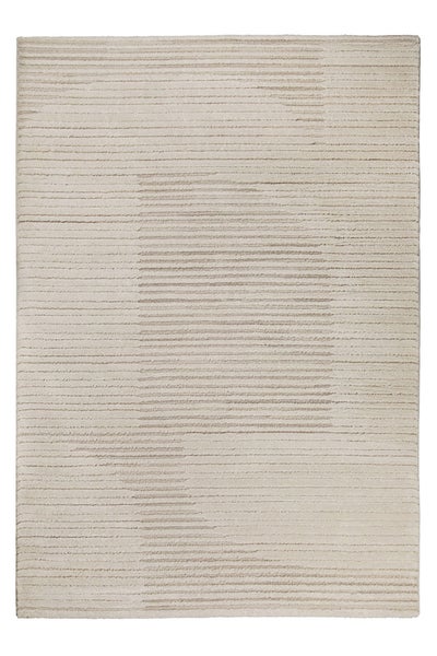 Kurzflor Teppich Creme Beige Sven WECONhome 120x170 cm