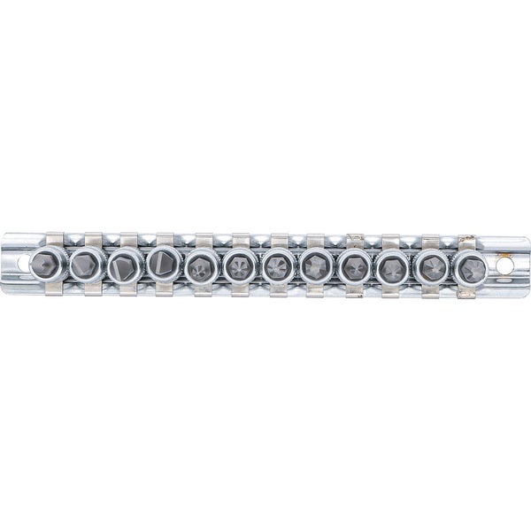 BGS Bit-Einsatz-Satz Antrieb Innenvierkant 6,3 mm (1/4) Schlitz, Kreuzschlitz PH, Kreuzschlitz PZ 12tlg. - 2163