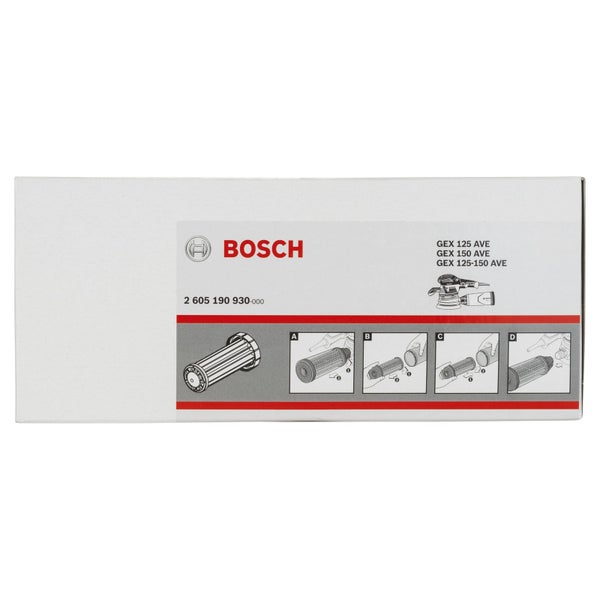 Bosch Microfilter für Exzenterschleifer GEX 125 AVE und GEX 150 AVE