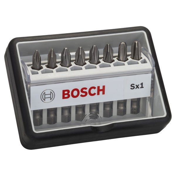 Bosch Schrauberbit-Set Robust Line Sx Extra-Hart 8tlg. 49 mm PH - 2607002556