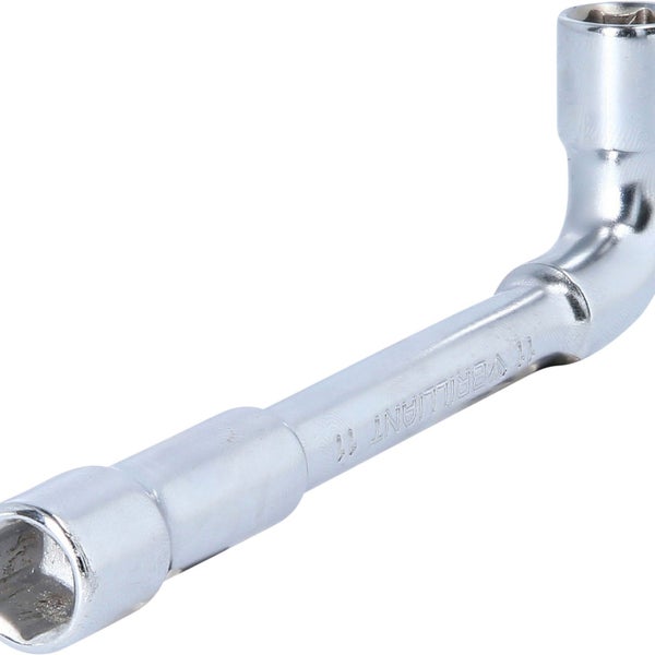 Nahaufnahme von Viburnum tinus Blütenstand