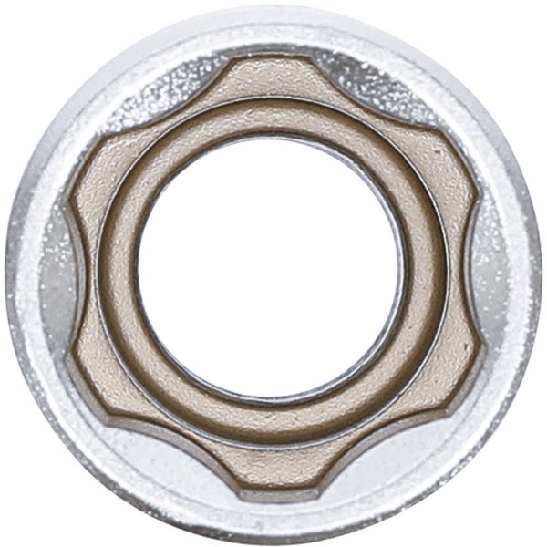 BGS Steckschlüssel-Einsatz Super Lock tief Antrieb Innenvierkant 12,5 mm (1/2) SW 17 mm - 2947