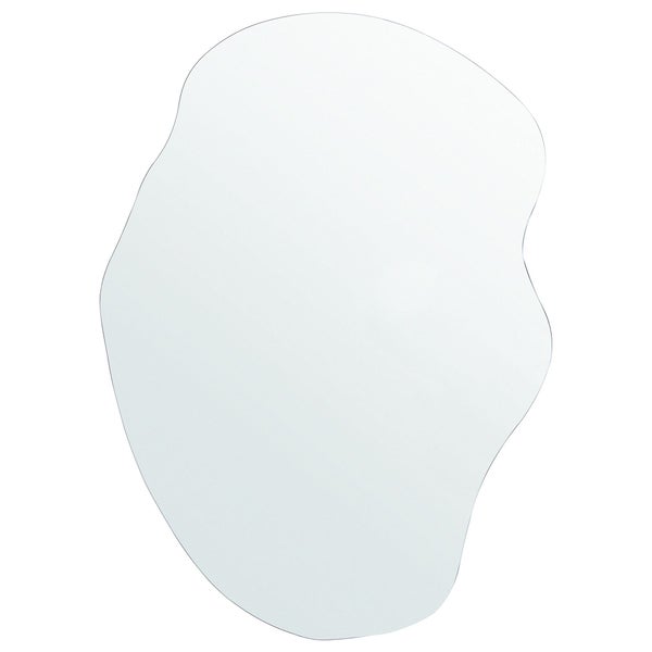Wandspiegel FALAISE 50 cm 70 cm Silber