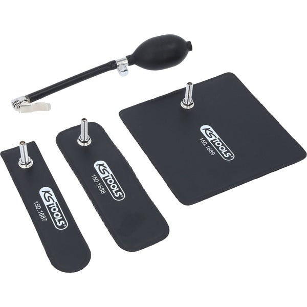 KS TOOLS Druckkissen-Satz mit Handpumpe 4tlg. - 150.1685