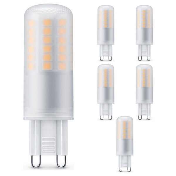 Philips LED Lampe ersetzt 60W, G9 Brenner, warmweiß, 570 Lumen, nicht dimmbar, 6er Pack