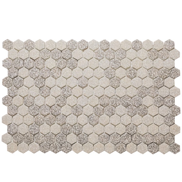 Sechseckige Mosaikfliese für Wand und Boden