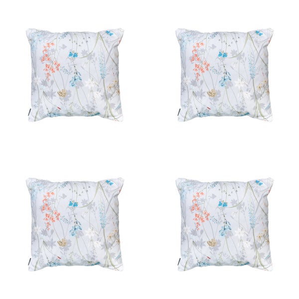 Dekokissen Donna Azur Canvas Eco+ - Ca. 50x50 cm - 4er-Set