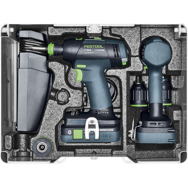 Festool Schrauber- und Bohrer-Set TID 18 HPC 4,0 I-Set T18 - 577244