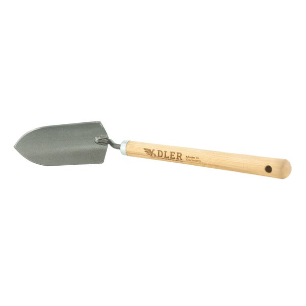 Adler Blumenkelle mit Metallblatt und Holzstiel für Gartenarbeiten