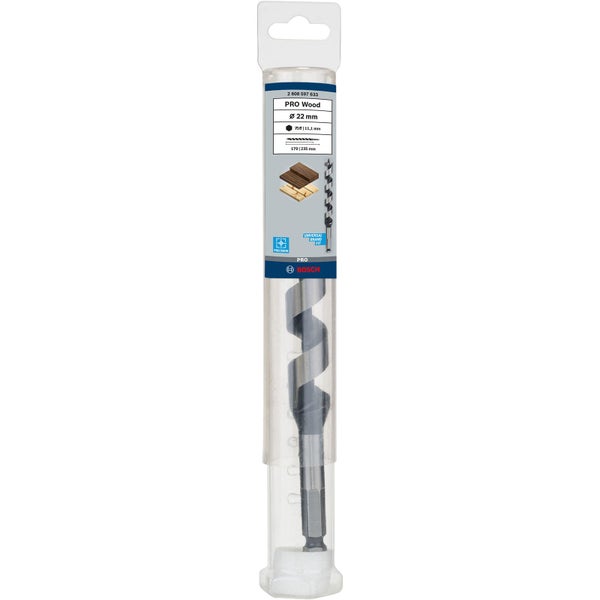 Bosch PRO Wood Holzschlangenbohrer 22 x 170 x 235 mm - 2608597633