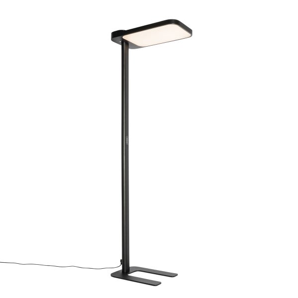 Schwarze LED Stehleuchte