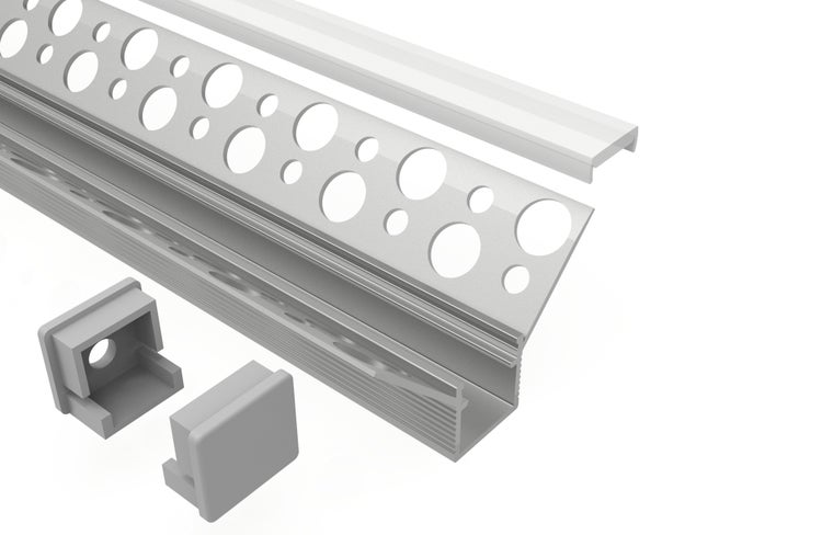 Aluminium LED Profil mit Zubehör