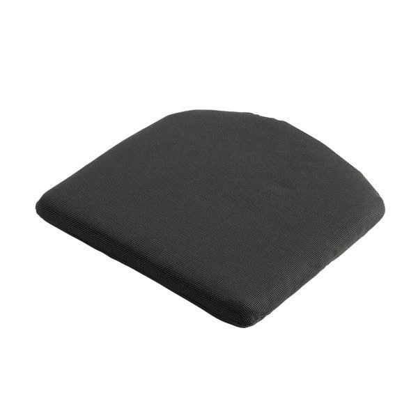 Sitzkissen Rib schwarz - Ca. 46x48 cm - 4er-Set