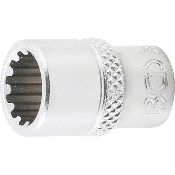 BGS Steckschlüssel-Einsatz Gear Lock Antrieb Innenvierkant 6,3 mm (1/4) SW 10 mm - 10110