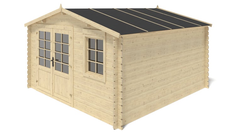 Gartenhaus, Gerätehaus 15,21m2 - 3,90x3,90m - 40mm
