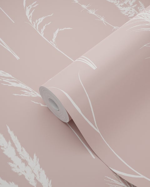 Tapetenrolle mit Gräser-Motiv