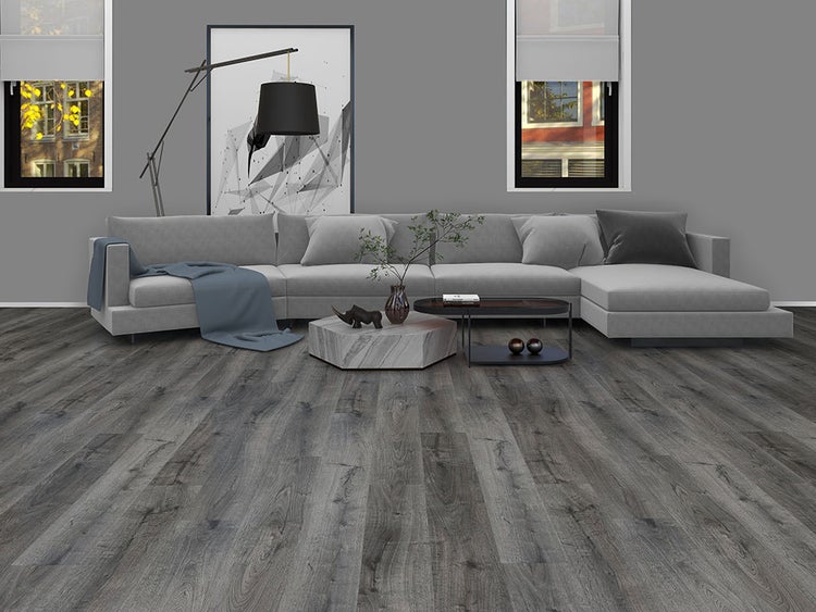2,782m² Premium Click Vinylböden Design 2451 HEECK EICHE Boden mit Trittschalldämmung 1220 x 228 x 4,5 mm