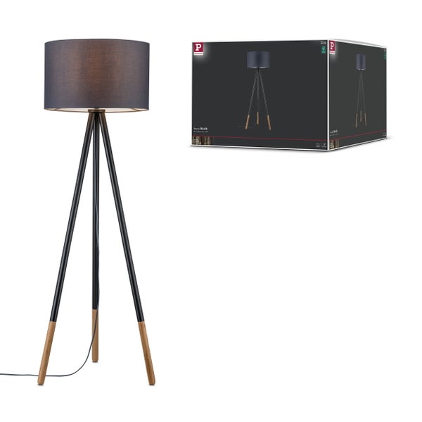 Paulmann LED Wandleuchte mit 6,5 Watt, Maße 140 mal 100 mal 52 Millimeter, inklusive technischer Spezifikationen und Zertifizierungssymbolen.