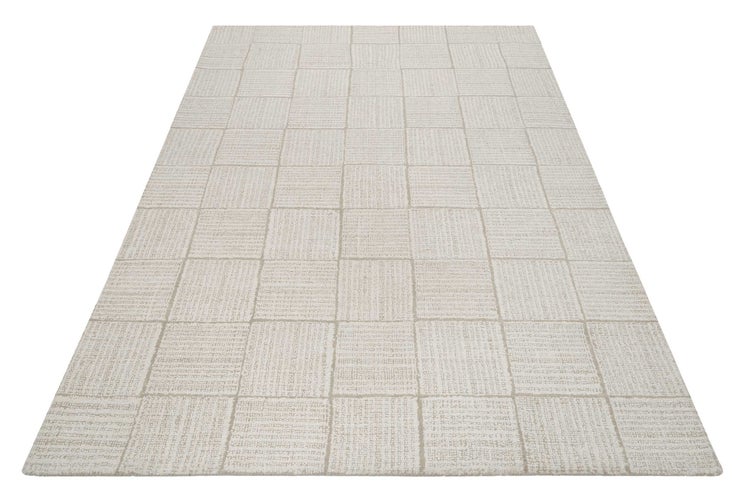 Teppich Creme Beige aus Naturfasern Lasse WECONhome 200x300 cm