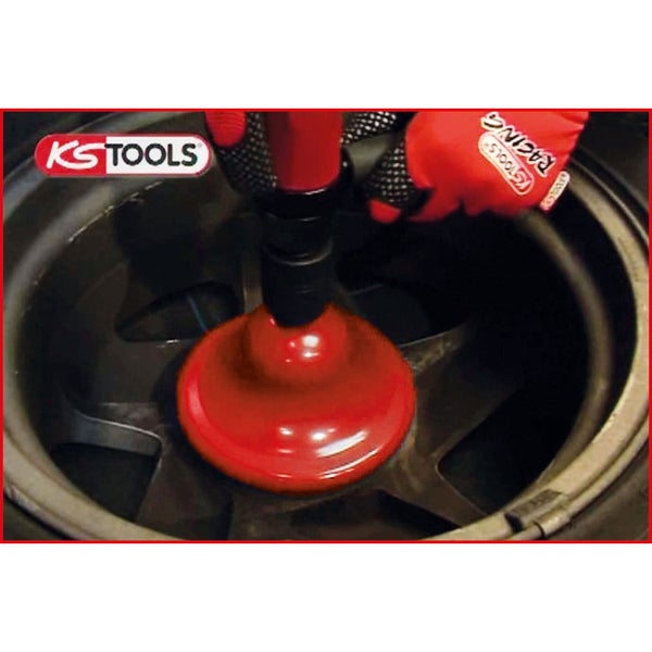 KS TOOLS Radnabenschleifer-Satz Ø 160 mm Innen-Ø 60 mm 4tlg. - 100.4070