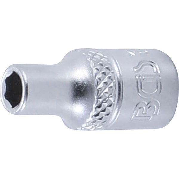 BGS Steckschlüssel-Einsatz Sechskant Antrieb Innenvierkant 6,3 mm (1/4) SW 4,5 mm - 2475