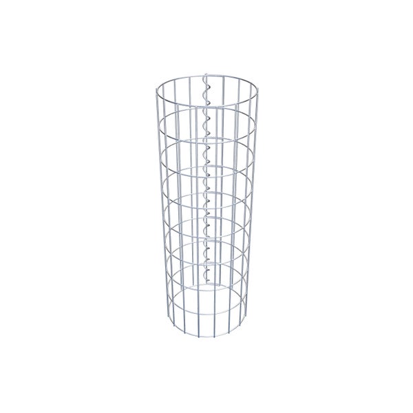 Gabionensäule Durchmesser 27 cm, MW 5 x 10 cm rund - Höhe: 0,80 m