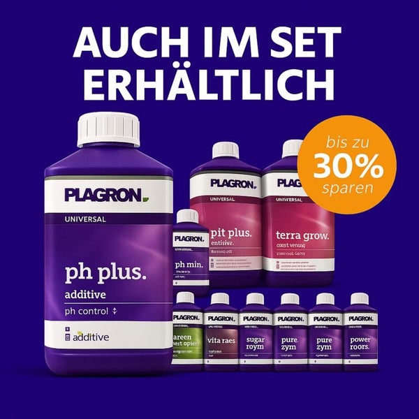Plagron Dünger Set mit bis zu 30 Prozent Ersparnis