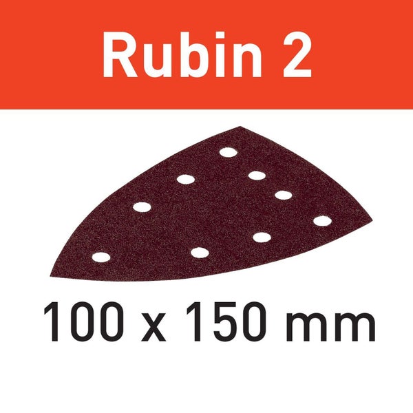Schleifpapier Rubin 2, Korngröße 100 x 150 Millimeter